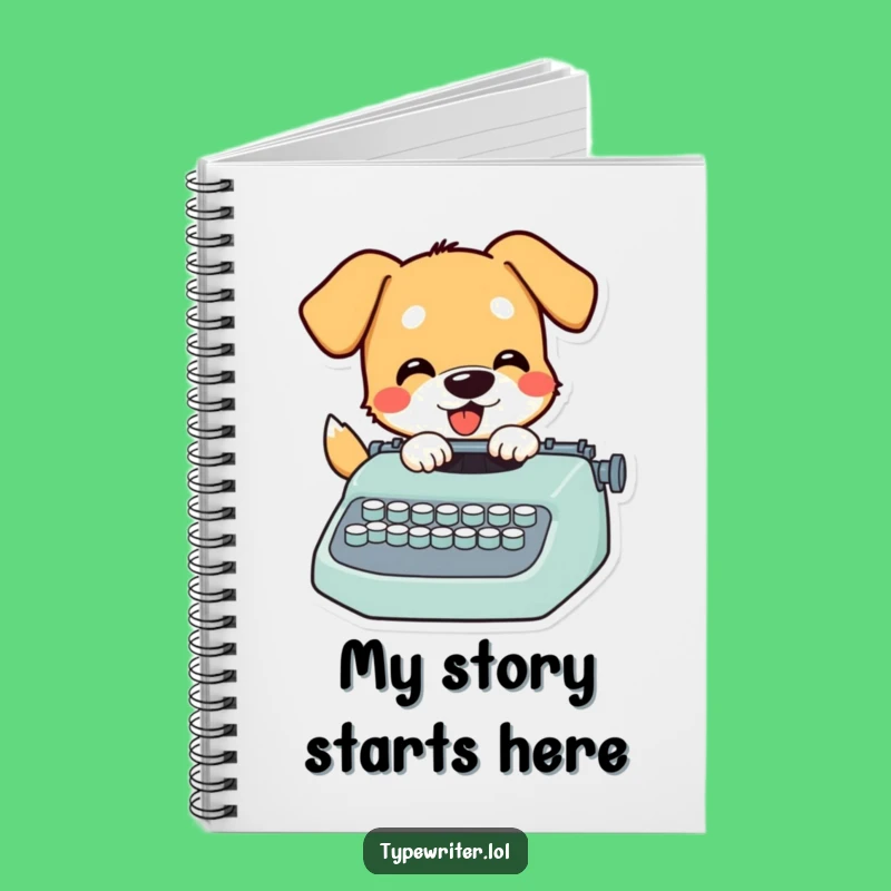 Funny Dog Writer's Notebook: Playful Pup's Journal for Ideas - A Hilarious Gift